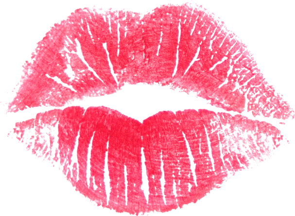Lipstick Kiss - Photo Object