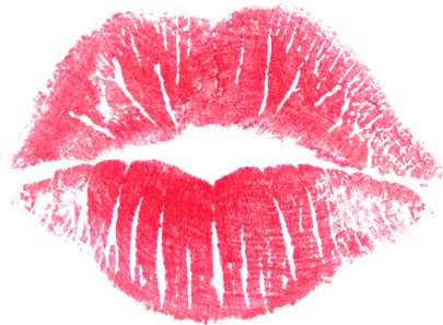 Lipstick Kiss - Photo Object